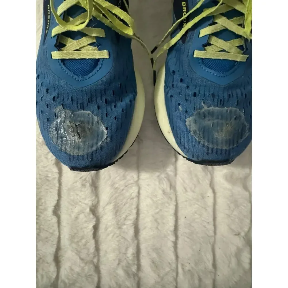 Brooks Hyperion Tempo Mens Running Shoes Yellow Navy Size 11 D 1103391D767